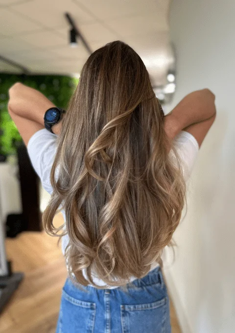 brown balayage