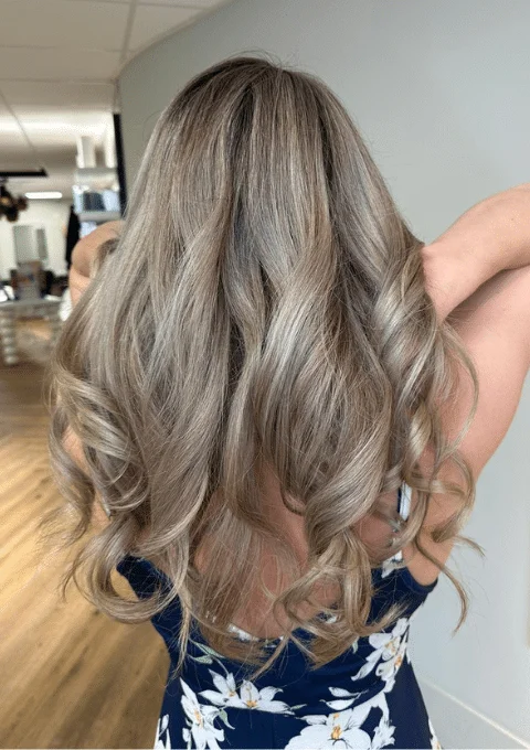 cool tone balayage
