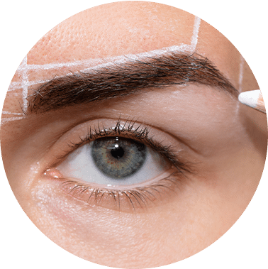 wenkbrauwen shapen, browmapping bij Hair & Beauty Company in De Meern & Vleuten
